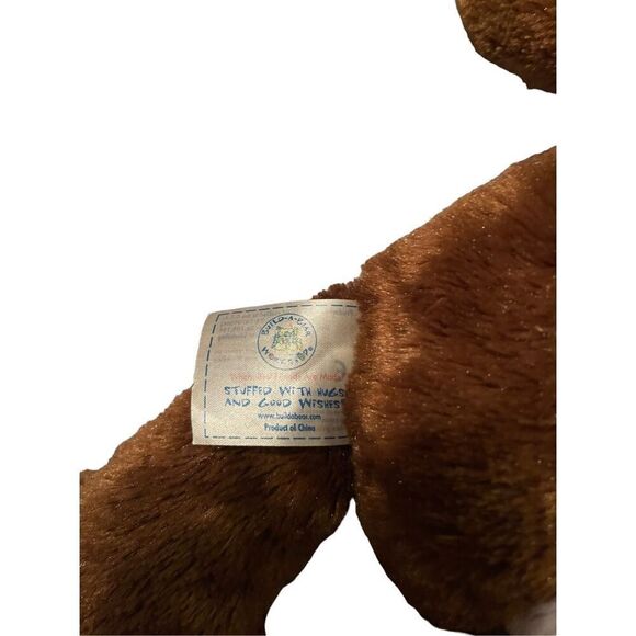 Build A Bear Toy's Dark Brown Pink ears Retured Bunny Plush Stuffed 18" - Picture 9 of 14